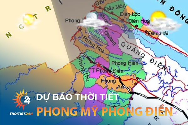 Thời tiết Phong Mỹ Phong Điền Thừa Thiên Huế - Tắm suối khoáng nóng 