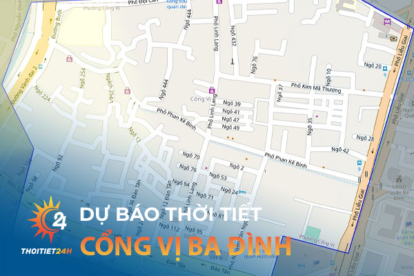 Thời tiết Cổng Vị Ba Đình Hà Nội bao nhiêu độ? Nhiệt độ, độ ẩm thế nào?