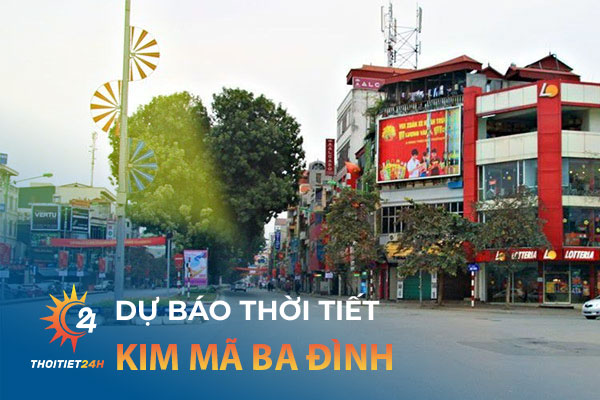 Thời tiết Kim Mã Ba Đình Hà Nội