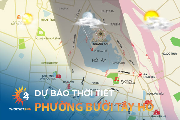 Thời tiết  Bưởi Tây Hồ Hà Nội