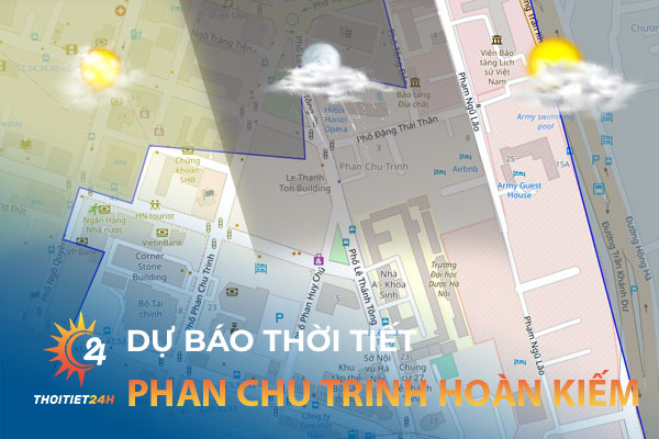 Thời tiết Phan Chu Trinh Hoàn Kiếm Hà Nội