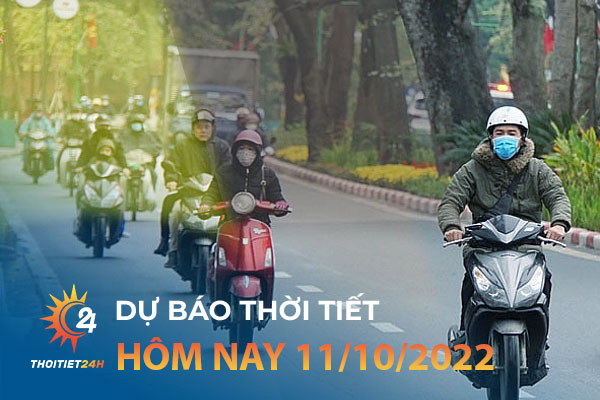 Dự báo thời tiết hôm nay (11/10): Diễn biến thời tiết thất thường