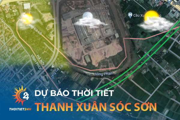 Thời tiết Thanh Xuân Sóc Sơn Hà Nội