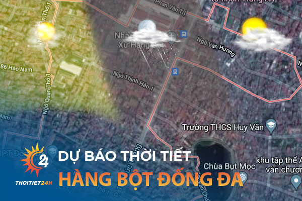 Thời tiết Hàng Bột Đống Đa Hà Nội