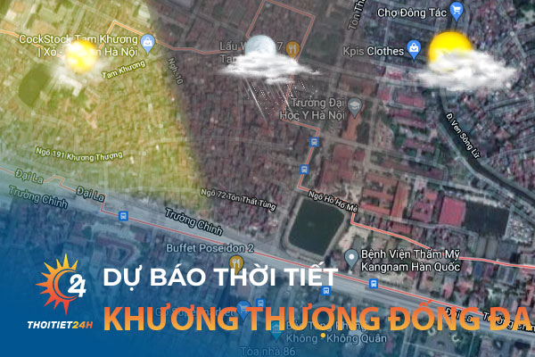 Thời tiết Khương Thượng Đống Đa Hà Nội