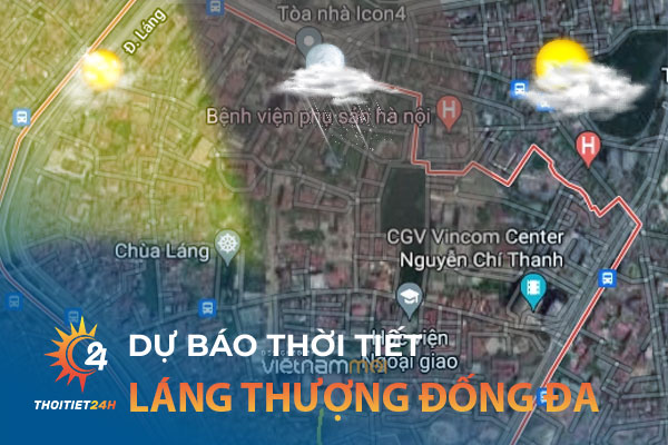 Thời tiết Láng Thượng Đống Đa Hà Nội