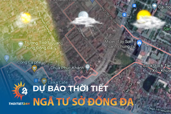 Thời tiết Ngã Tư Sở Đống Đa Hà Nội