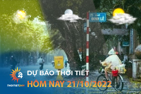 Dự báo thời tiết hôm nay (21/10): Hà Nội nắng mưa đan xen 