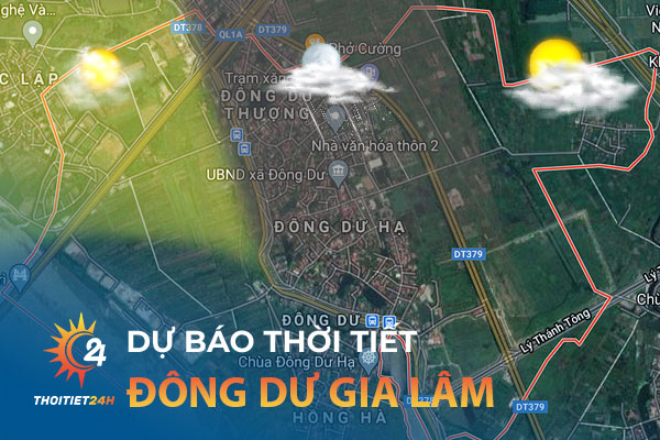 Thời tiết Đông Dư Gia Lâm Hà Nội