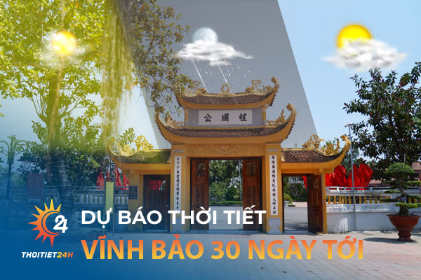 Thời tiết Vĩnh Bảo Hải Phòng 30 ngày tới