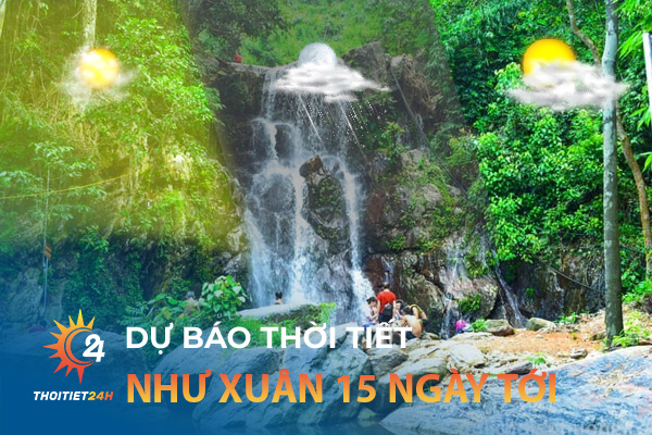 Thời tiết Như Xuân Thanh Hóa 15 ngày tới