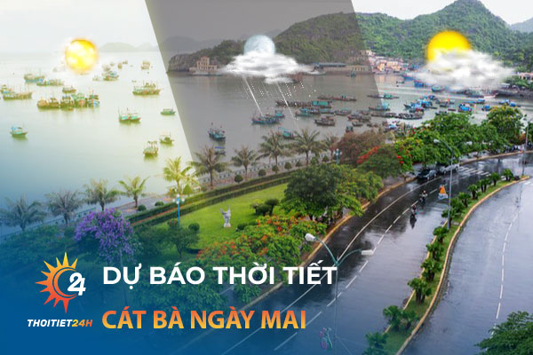 Thời tiết Cát Bà ngày mai