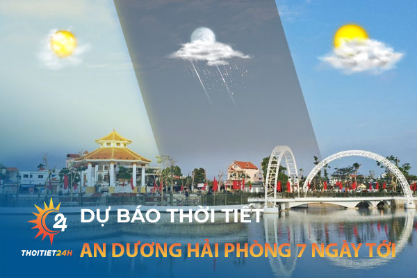 Thời tiết An Dương Hải Phòng 7 ngày tới