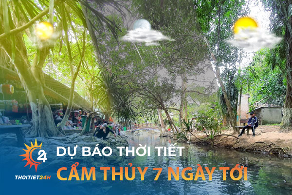 Thời tiết Cẩm Thủy Thanh Hóa 7 ngày tới