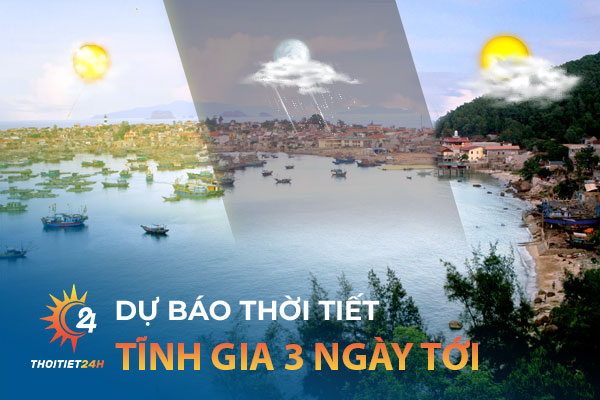 Thời tiết Tĩnh Gia Thanh Hóa 3 ngày tới