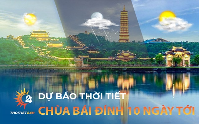 Thời tiết Chùa Bái Đính 10 ngày tới