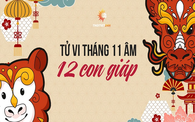 Tử vi tháng 11/2023 của 12 con giáp: Con giáp lao đao tình tiền?