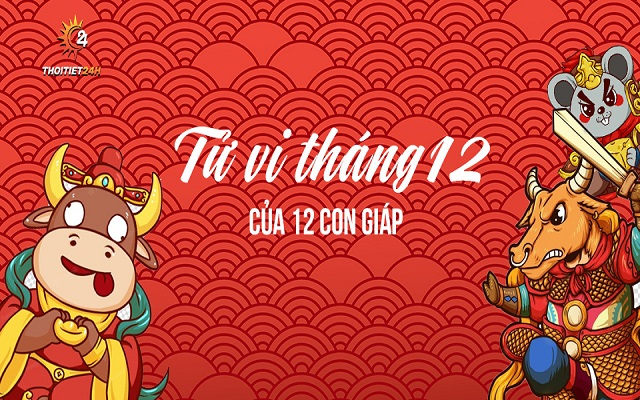 Tử vi tháng 12/2023 của 12 con giáp: Tài lộc, Tình duyên ra sao?