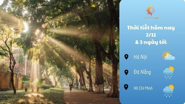 Dự báo thời tiết 2/11 & 3 ngày tới: Miền Trung mưa lớn gây ngập lụt, miền Bắc hửng nắng