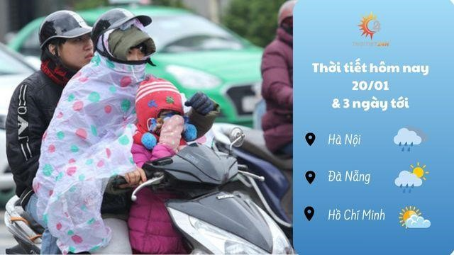 Dự báo thời tiết 20/1 & 3 ngày tới: Miền Bắc rét đậm rét hại, có nơi dưới 0 độ