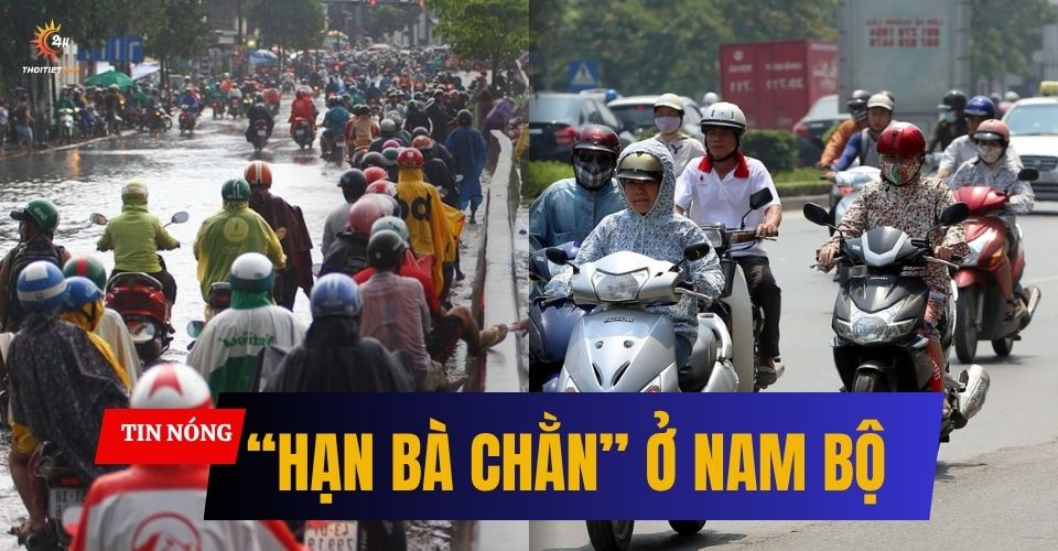 Lý giải nguyên nhân "Hạn bà chằn" gây nắng nóng gay gắt giữa mùa mưa ở TP.HCM