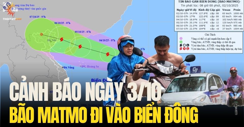 Bão số 11 Matmo hình thành, có thể ảnh hưởng đất liền nước ta