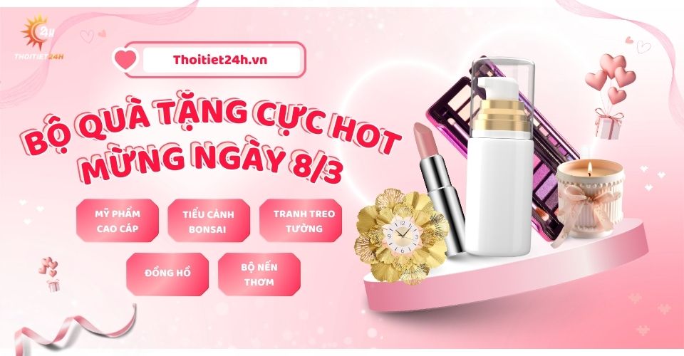 Khám phá bộ quà tặng 8/3 sang trọng, thiết thực khiến nàng “đổ gục”