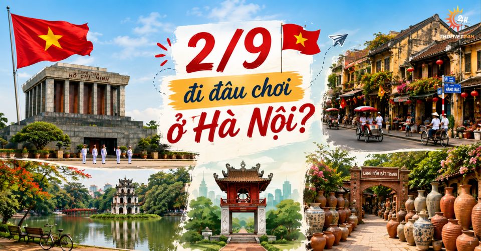 2/9 đi đâu chơi ở Hà Nội? Tổng hợp chi tiết điểm du lịch 2/9 HOT