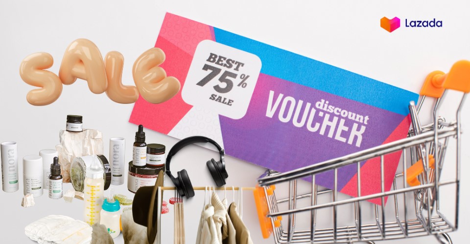 Mua hàng Lazada áp mã VOUCHER toàn sàn ngay, giá tốt