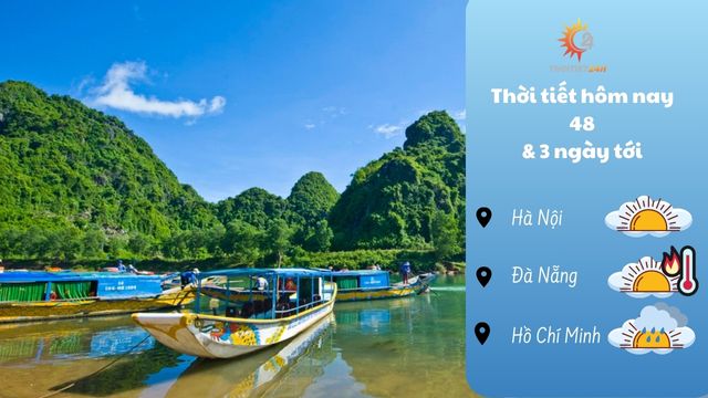 Dự báo thời tiết hôm nay 4/8/2024: nhiều mây, có mưa dông