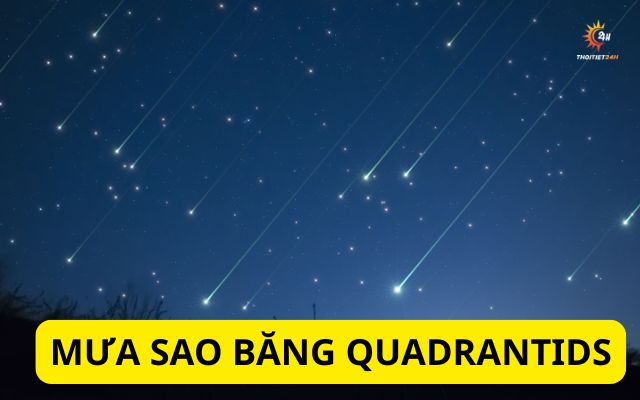 Hiện tượng mưa sao băng Quadrantids