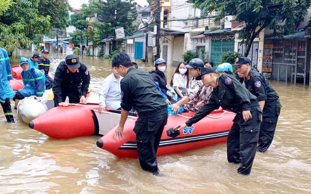 lũ lụt thường xảy ra ở đâu