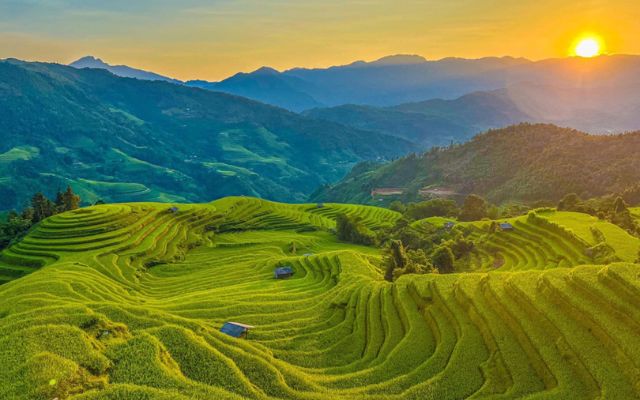 Chiêm ngưỡng các thửa ruộng bậc thang