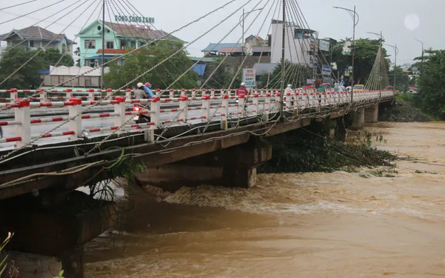  Nước sông Cầu dâng cao