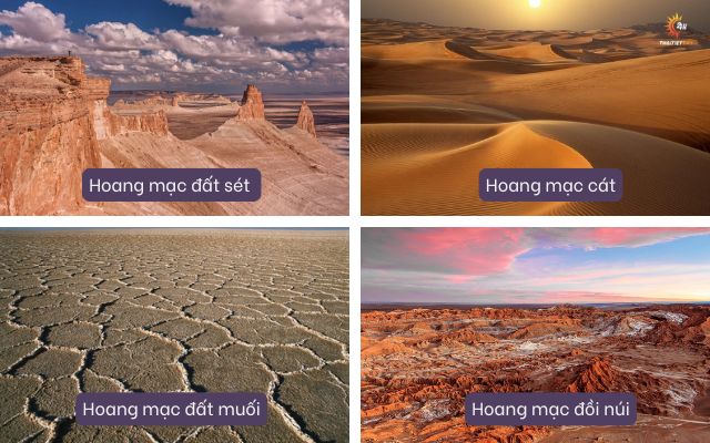  Các loại hoang mạc