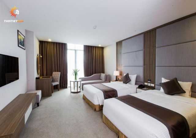 Phòng nghỉ tại Muong Thanh Luxury Ha Nam Hotel