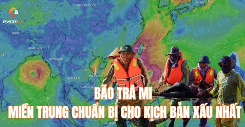 Miền Trung chuẩn bị cho kịch bản bão mới nhất 