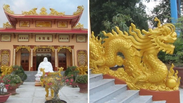 Kiến trúc Chùa Phước Long - Giồng Riềng 