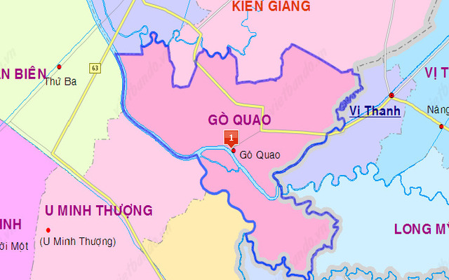 Dự báo thời tiết cập nhật chi tiết từng địa phương ở Gò Quao