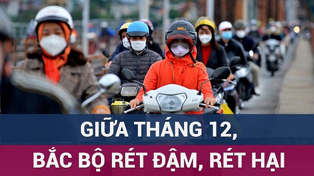 Dự báo rét đậm, rét hại đầu tháng 12