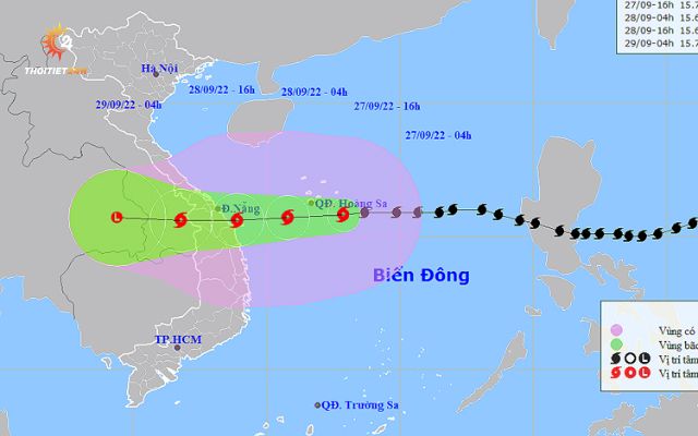  Hành trình di chuyển của bão Noru