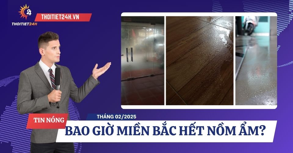 Bao giờ miền Bắc hết nồm ẩm?