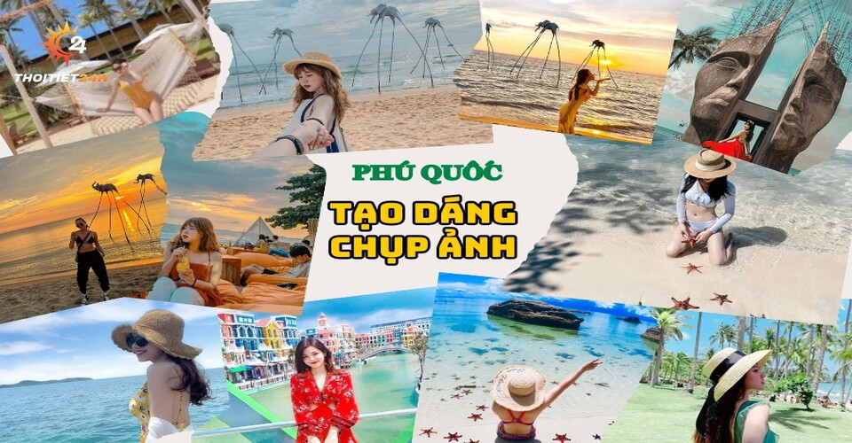 Hướng dẫn tạp dáng chụp ảnh ở Phú Quốc