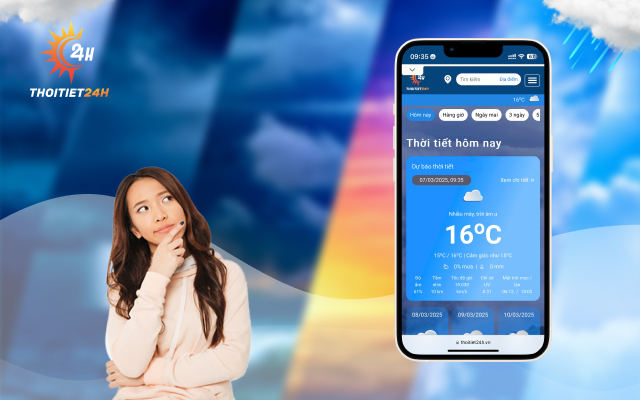  Giao diện của ThoiTiet24h