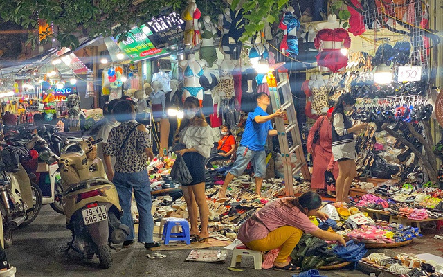 Chợ Xanh ở Hà Nội 