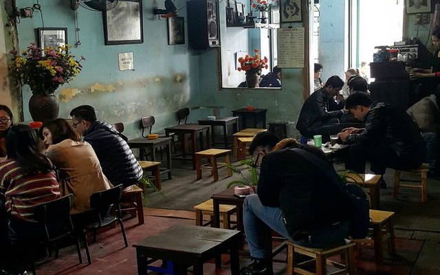 Quán cafe Trứng ở Hà Nội 