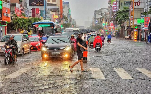Mùa mưa ở khu vực Tây Nam Bộ