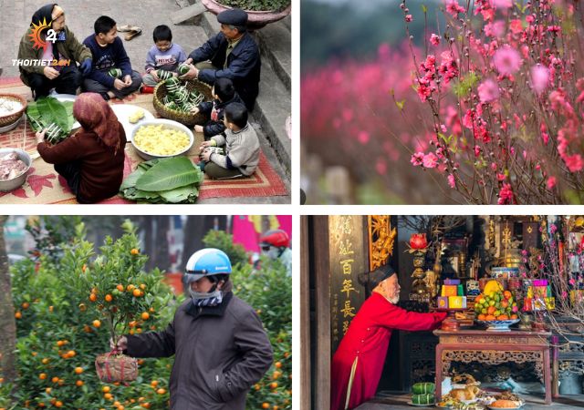 Miền Bắc đón Tết Nguyên Đán cùng cảm giá se lạnh