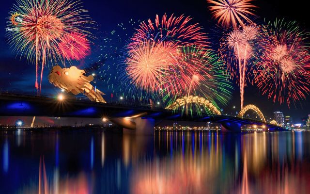 Đà Nẵng bắn pháo hoa dịp tết dương 2026