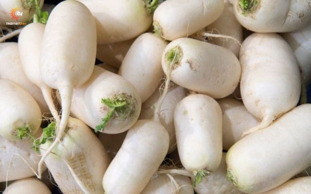  Ăn nhiều củ cải trắng để tránh tình trạng nóng trong